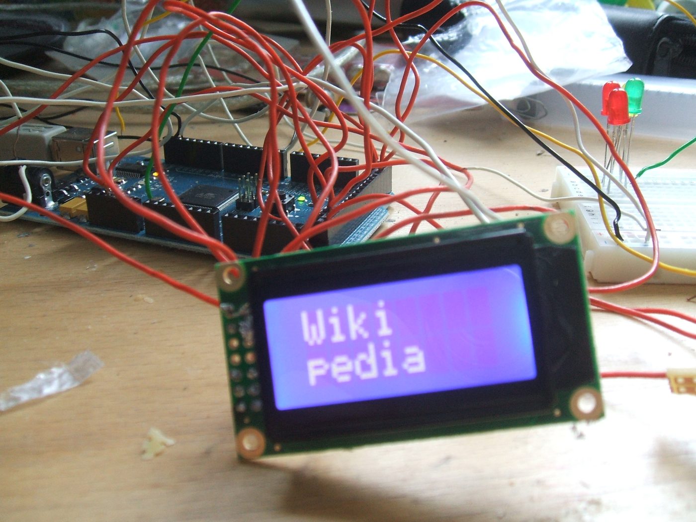 Figure 2 — The heart of the replica is an Arduino Mega microcontroller board; the rotor wirings, stepping, and (usually) the plugboard live as code on this chip rather than as physical wired wheels…