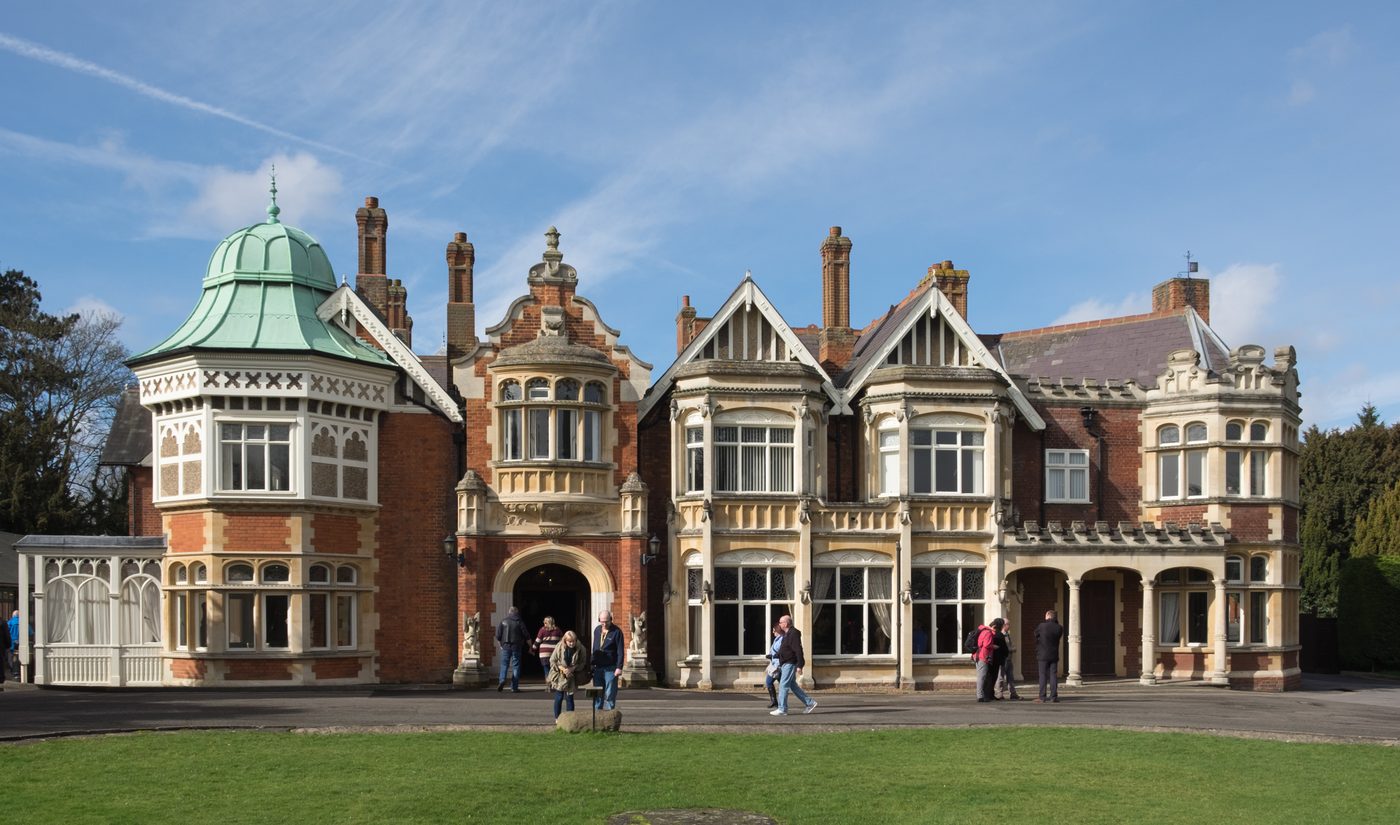 Figure 6 — The mansion at Bletchley Park, home of the Government Code and Cypher School, where the Polish gift was taken up and scaled into the wartime Ultra effort — the subject of the next volume…